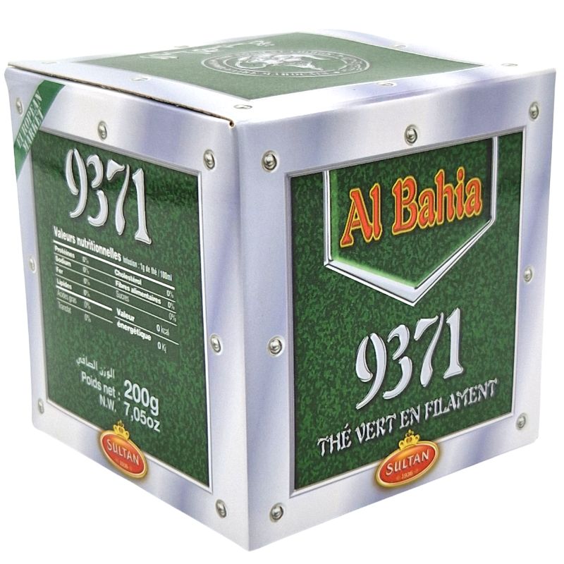 Thé vert | chun mee | 9371 Al Bahia | 200g | Sultan