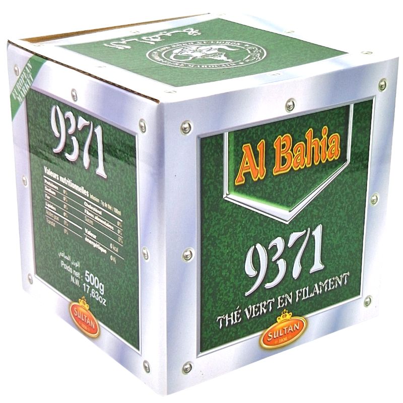 Thé vert | chun mee | 9371 Al Bahia | 500g | Sultan