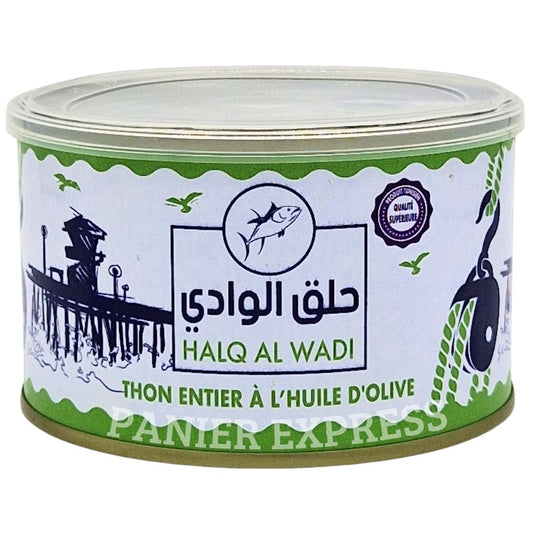 Thon Entier à l’Huile d’Olive - 400g Halq Al Wadi
