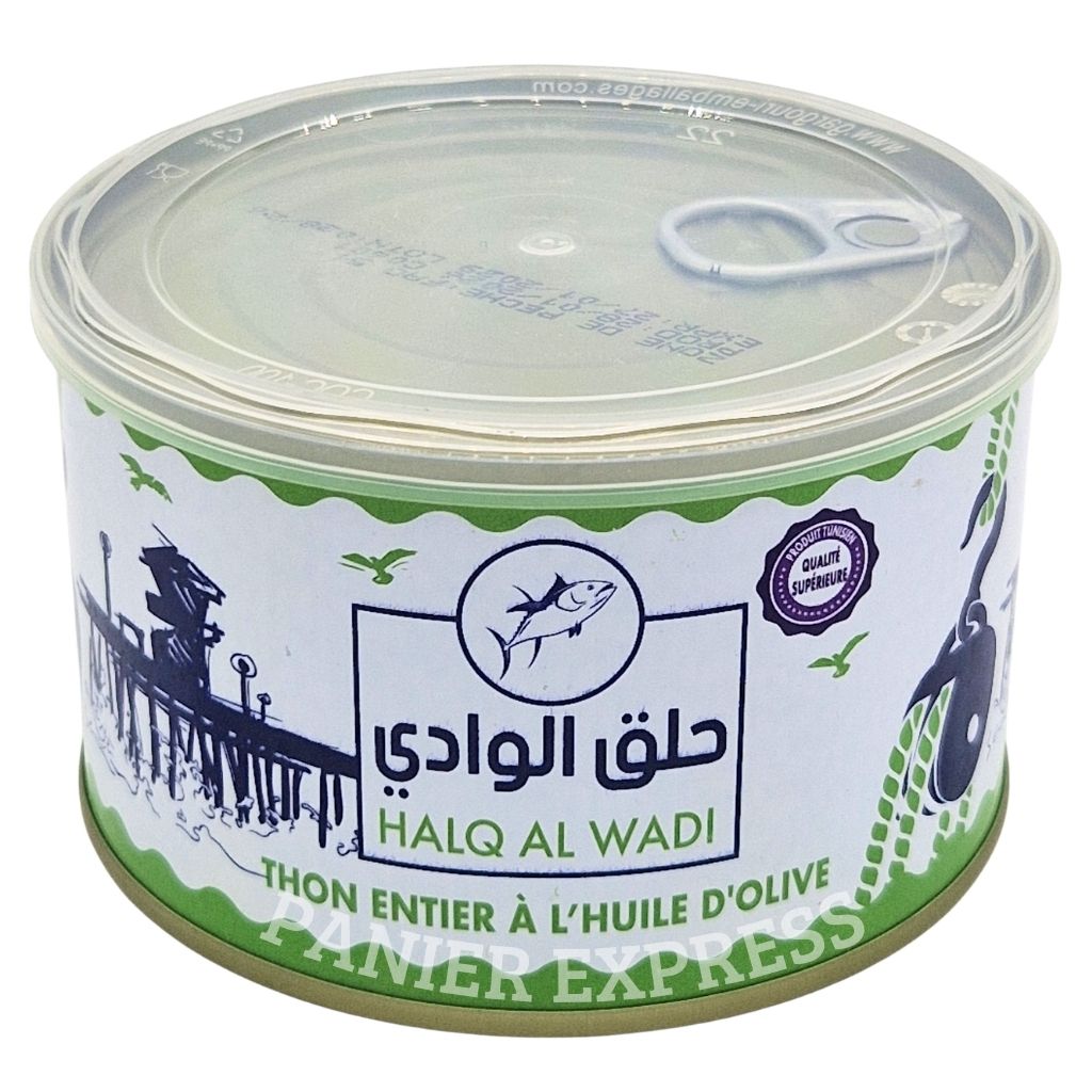 Thon Entier à l’Huile d’Olive - 400g Halq Al Wadi