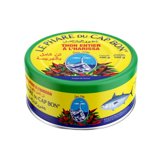 Thon Entier à la Harissa 162g - Le Phare du Cap Bon