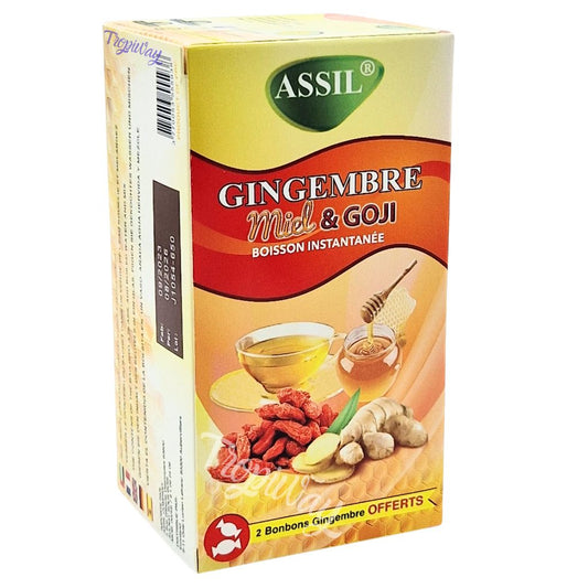 Tisane Infusion Gingembre Miel & Goji - Assil