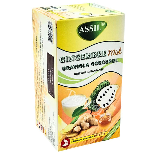 Tisane Infusion Gingembre Miel Graviola & Corossol - Assil