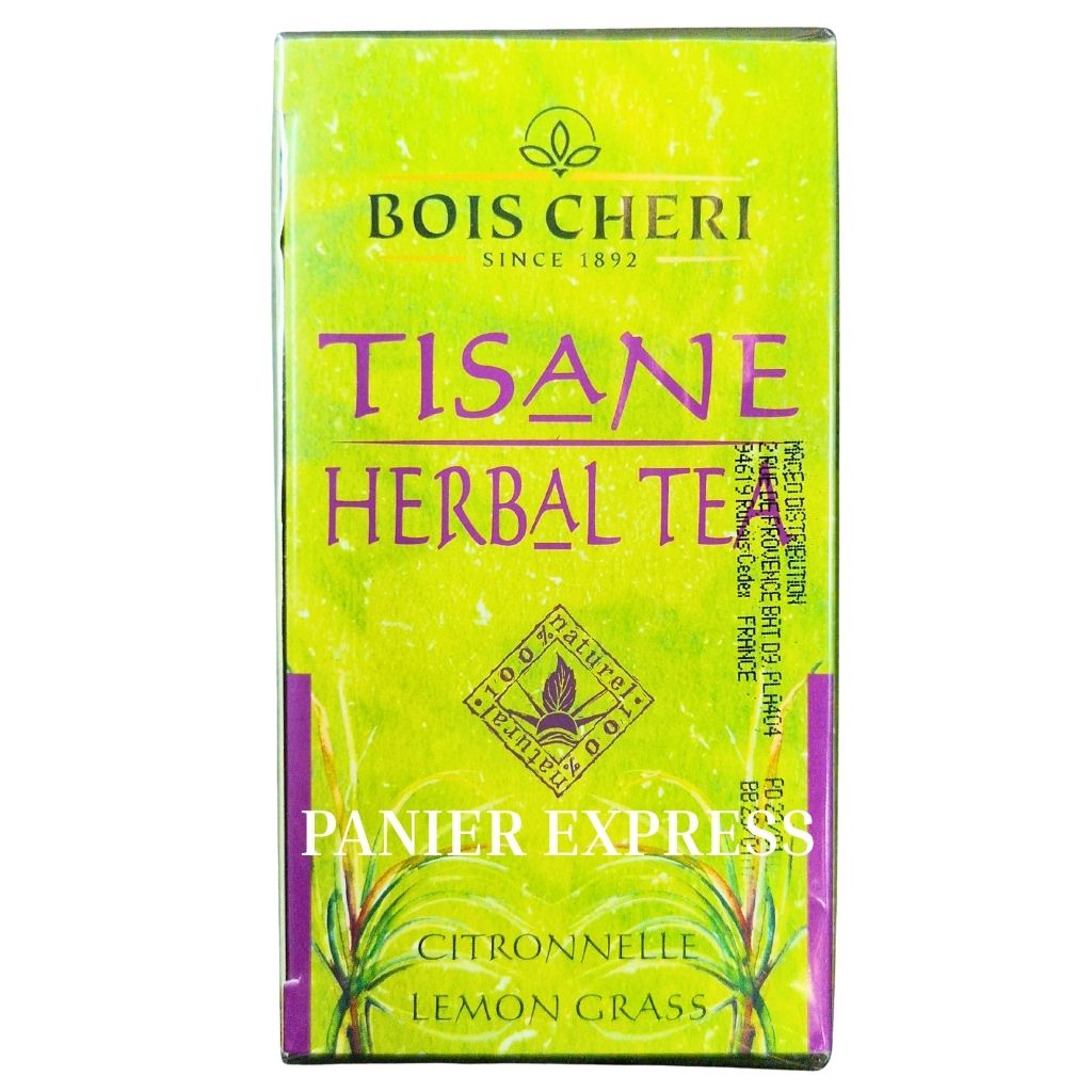 Bois Chéri Tisane Herbal Tea  - Citronnelle Lemongrass 180g