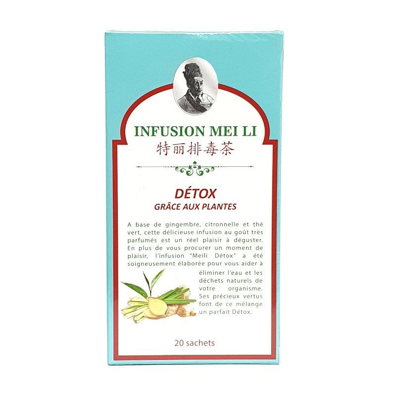 Infusion meili detox 20 sachets x 1.5g