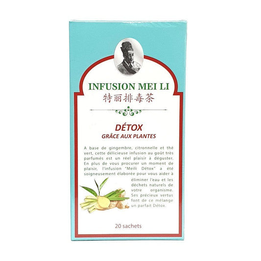 Infusion meili detox 20 sachets x 1.5g